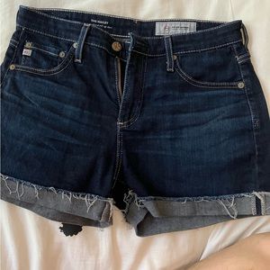 AG denim shorts Hailey boyfriend shorts size 25 EUC